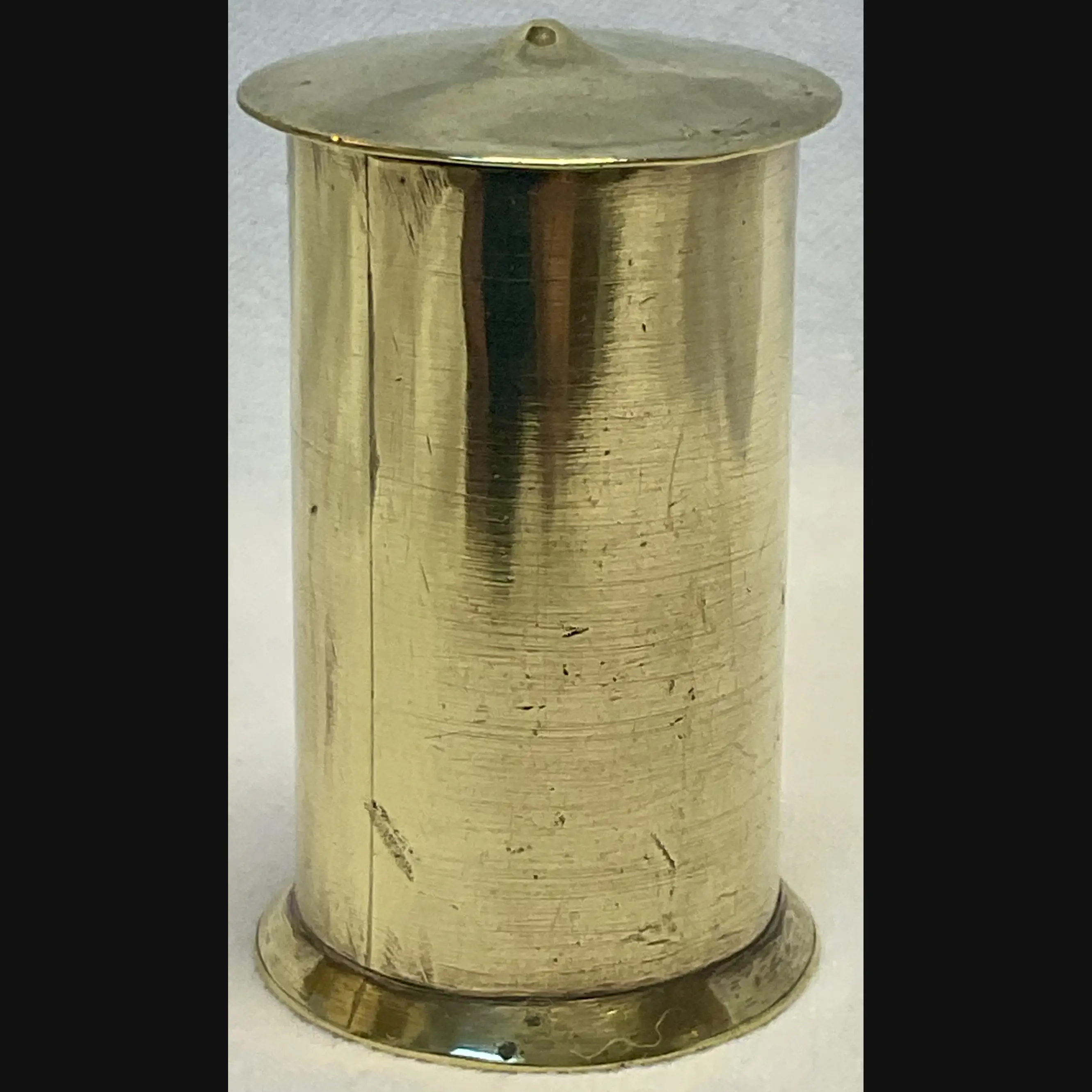 keswick school of industrial art ksia arts and crafts covered march box holder striker