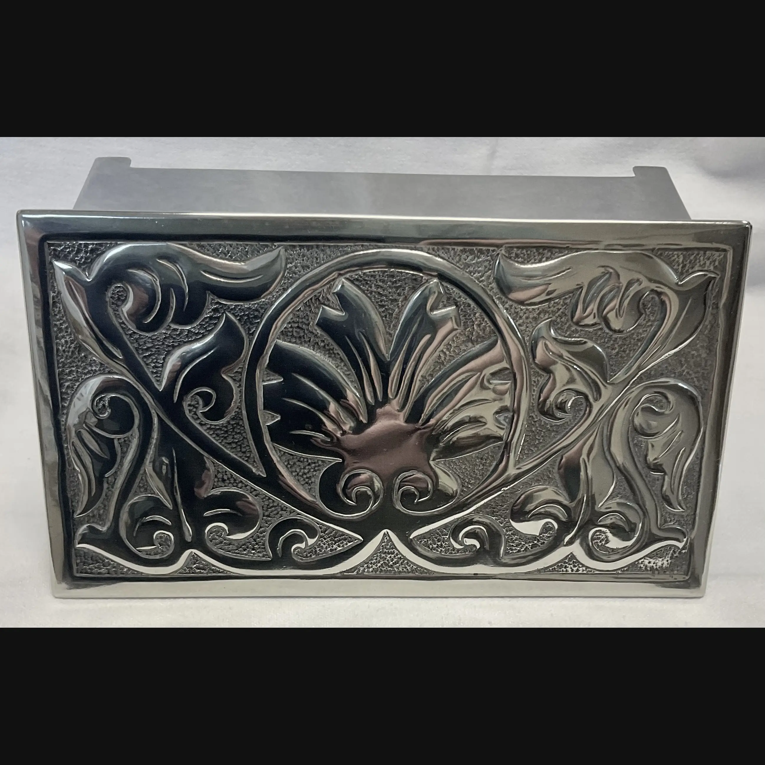 scottish school celtic revival scottish arts and crafts silver plated casket c1910
