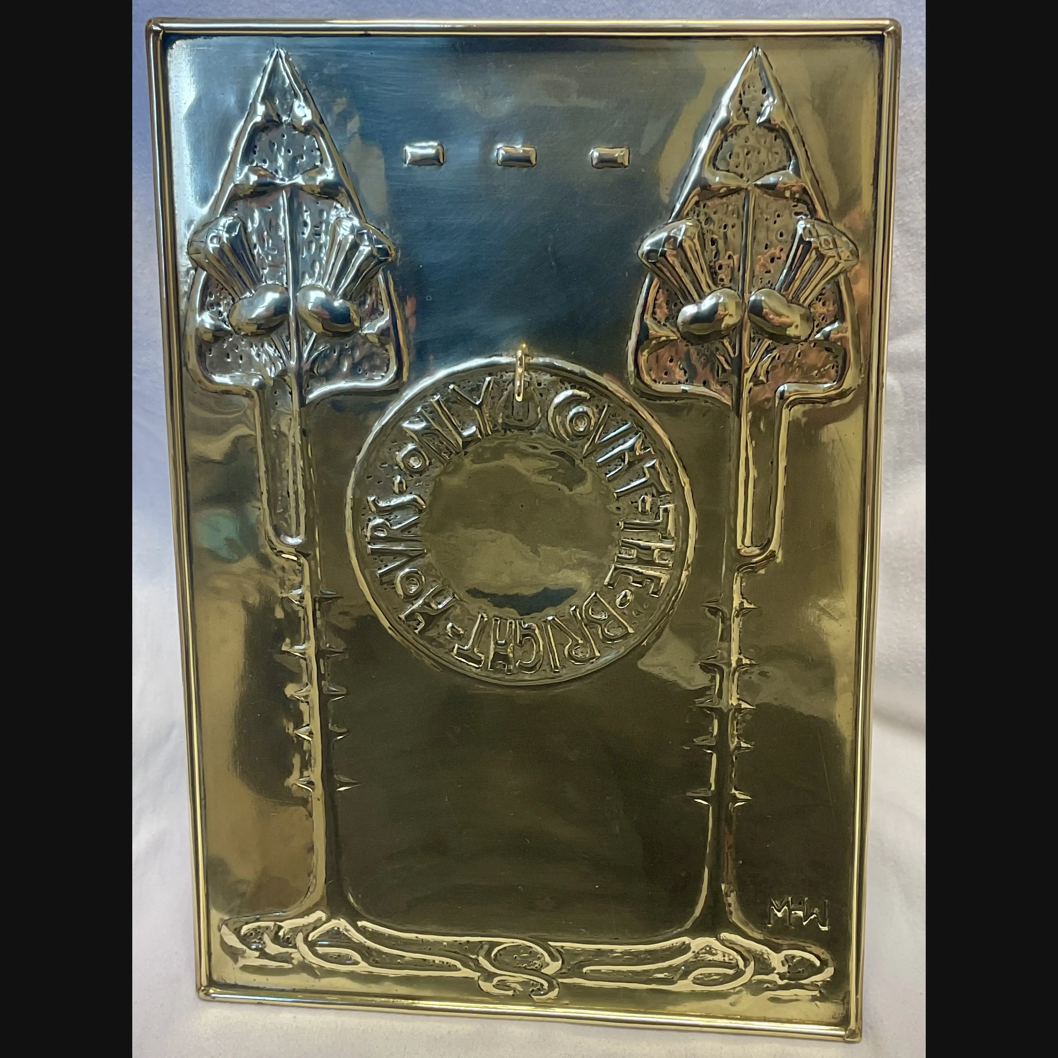 scottish arts and crafts glasgow girls marion henderson wilson glasgow style watch stand count the bright hours only monogrammed