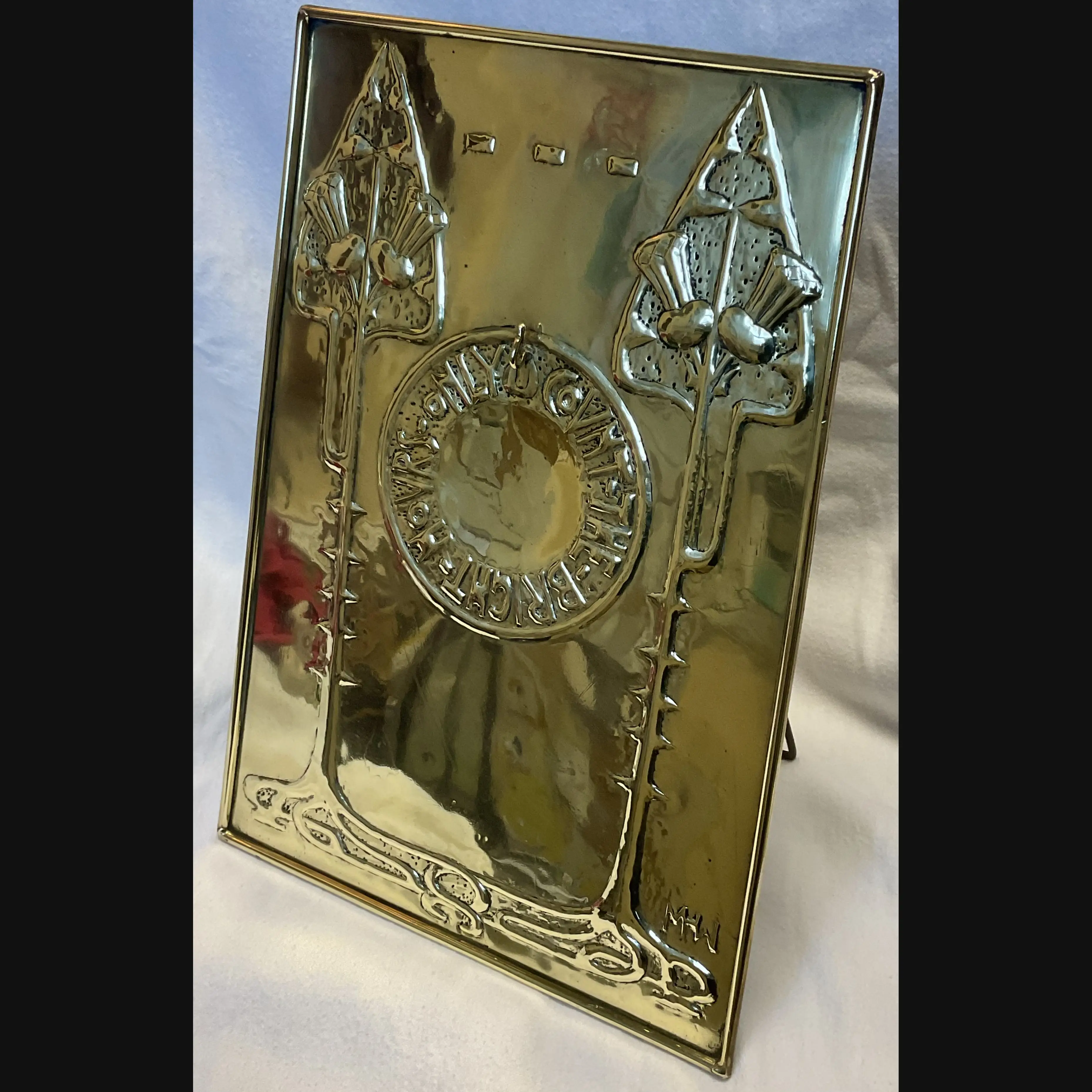 scottish arts and crafts glasgow girls marion henderson wilson glasgow style watch stand count the bright hours only monogrammed