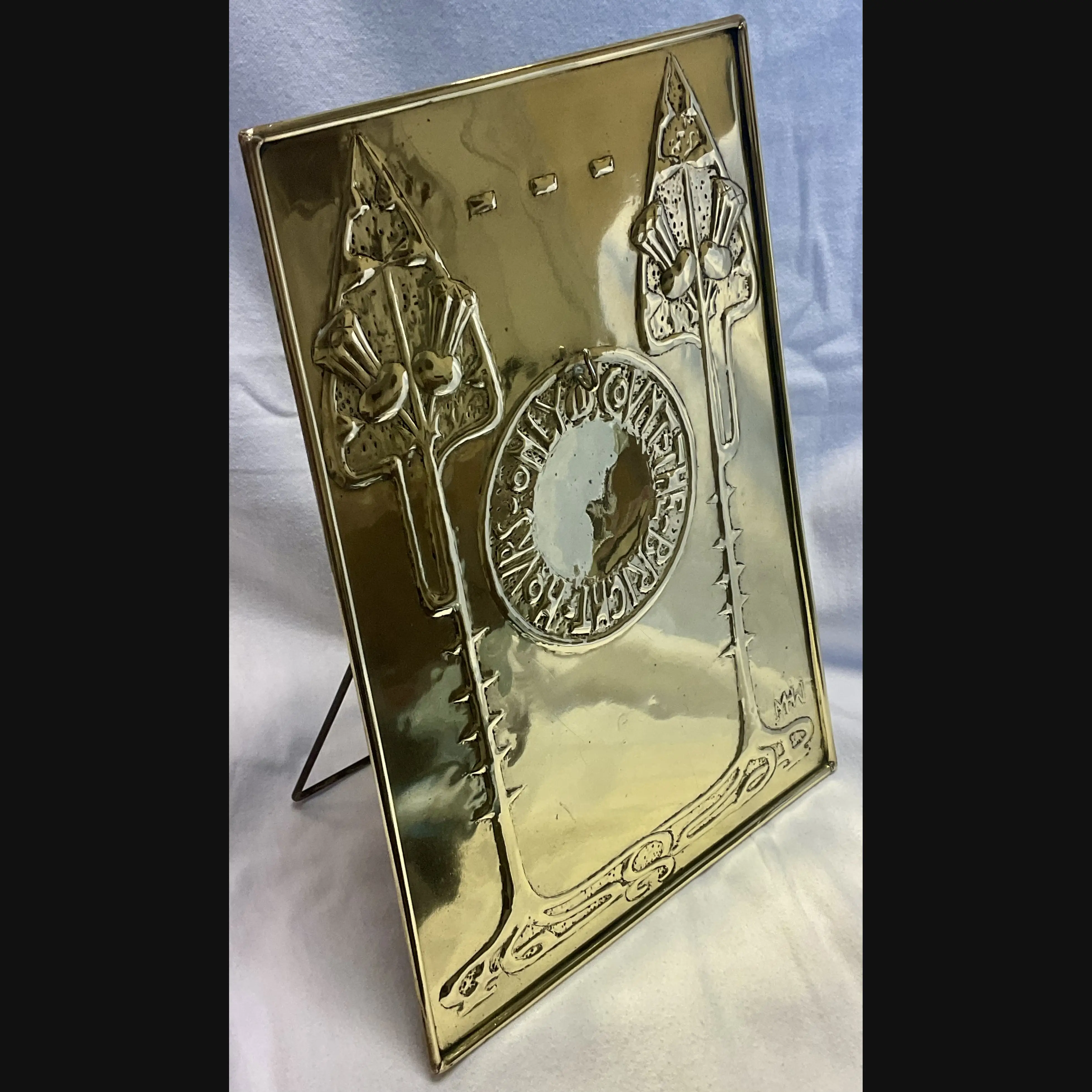 scottish arts and crafts glasgow girls marion henderson wilson glasgow style watch stand count the bright hours only monogrammed