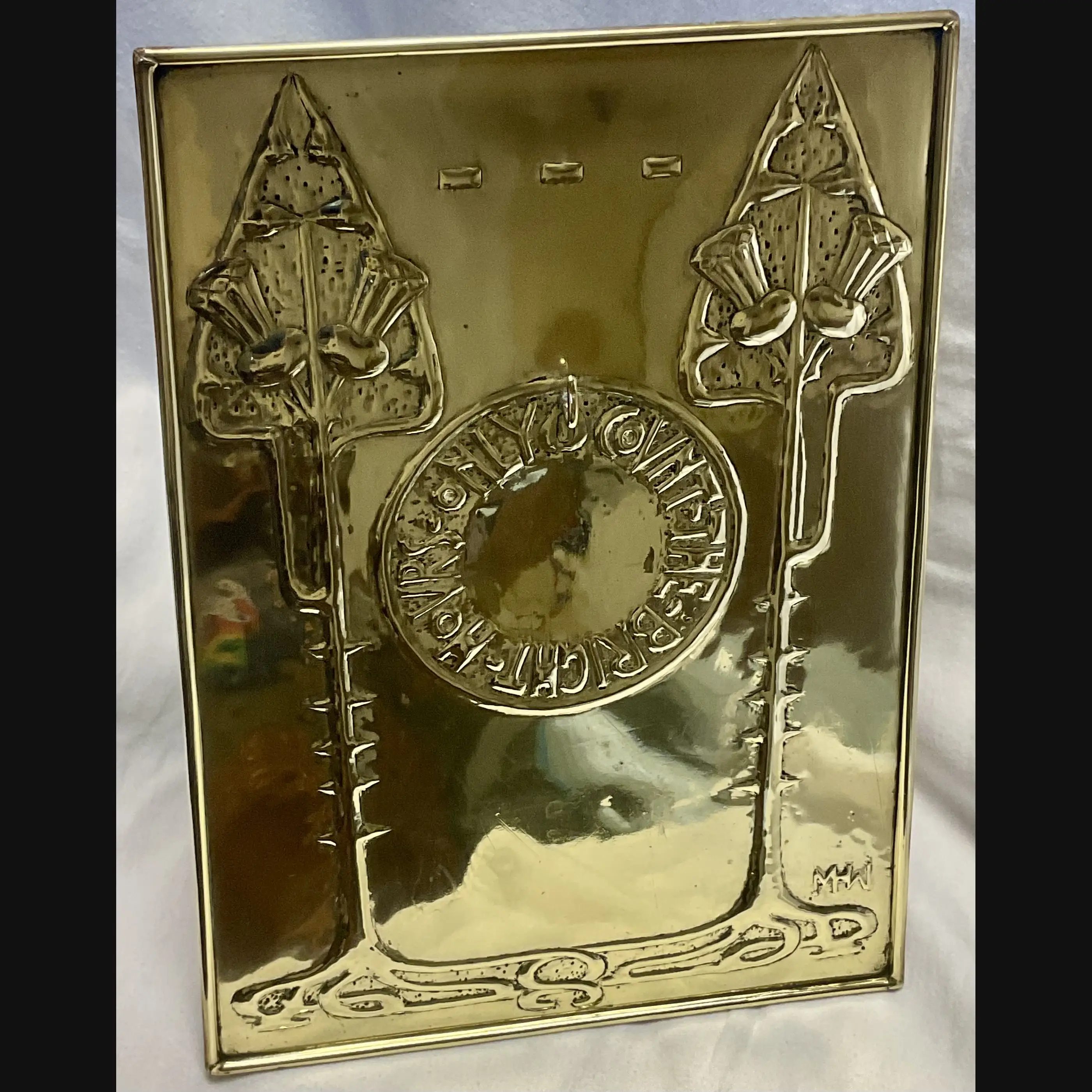 scottish arts and crafts glasgow girls marion henderson wilson glasgow style watch stand count the bright hours only monogrammed