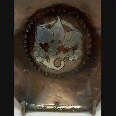 arts and crafts hugh wallis mixed metal pin tray