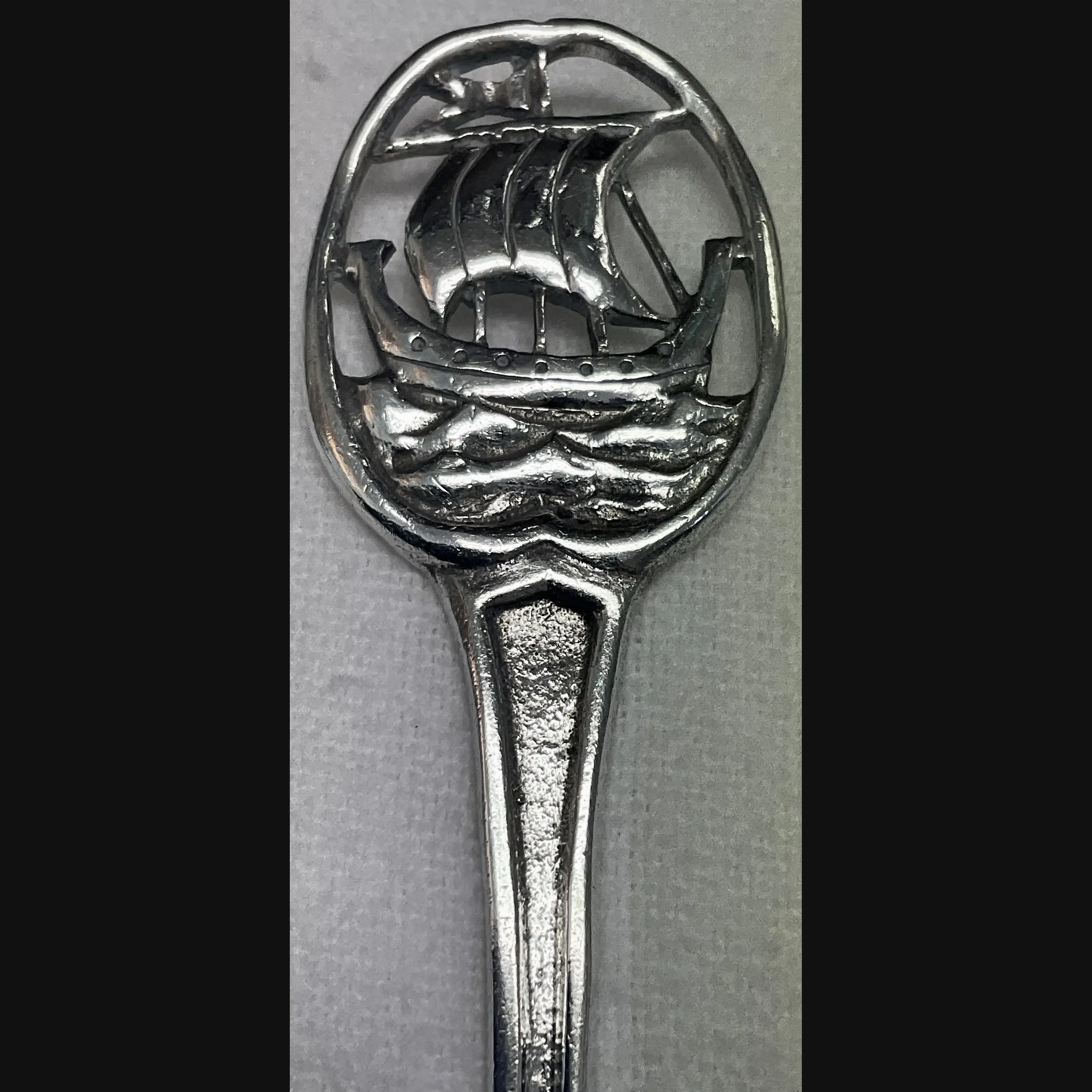 alexander ritchie iona celtic art scottish arts and crafts birkin topped silver spoon