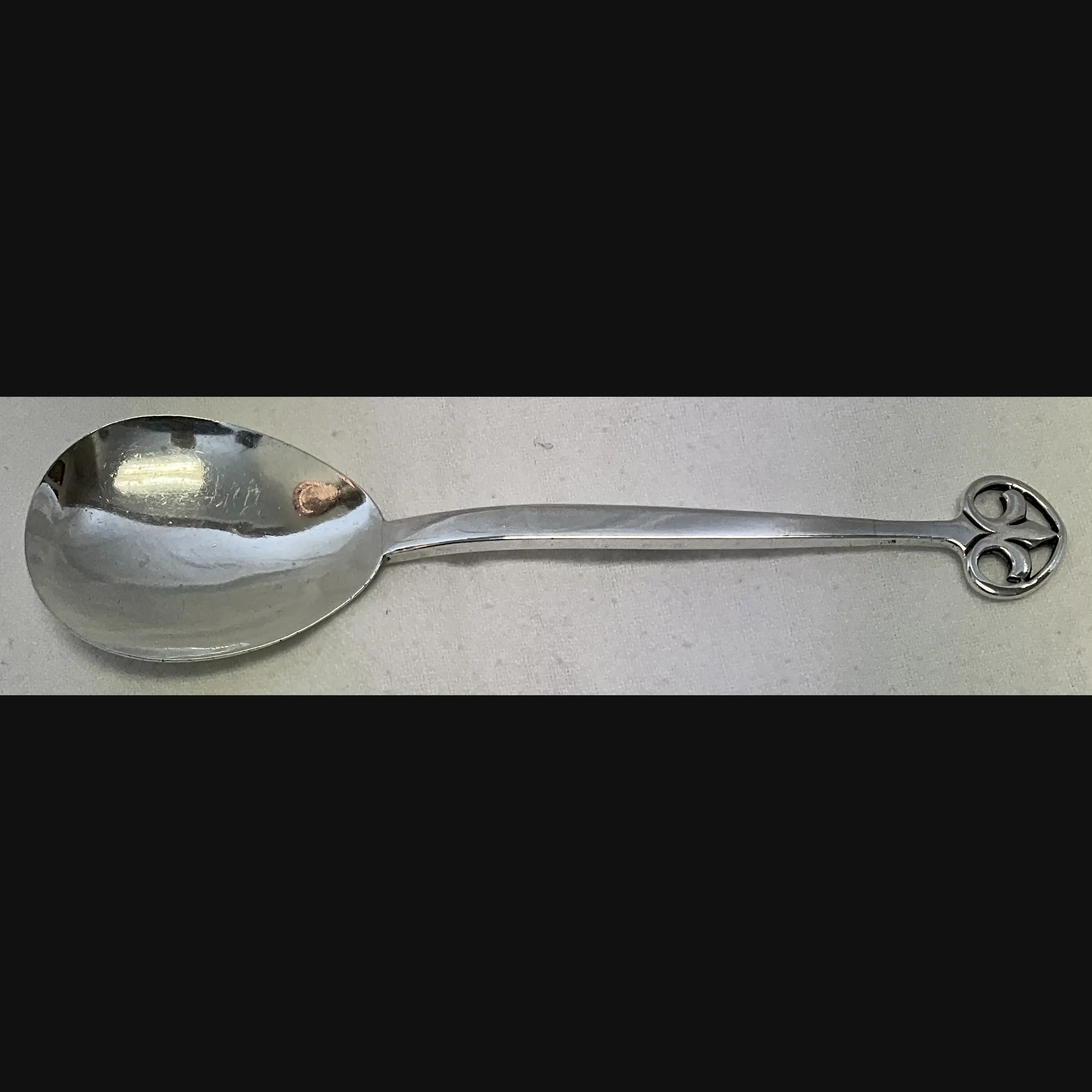 keswick school of industrial art ksia arts and crafts celtic topper silver spoon