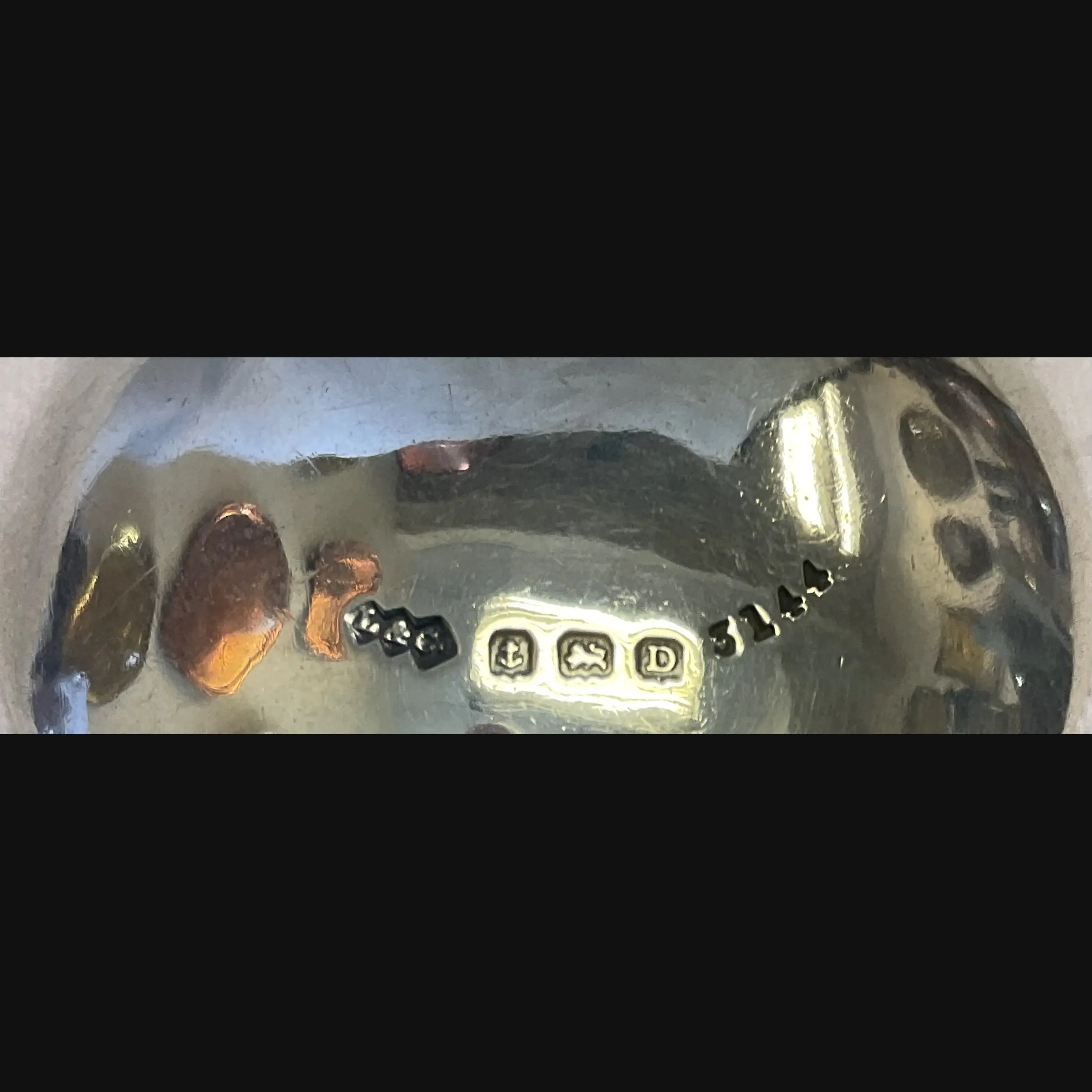 liberty co silver and enamelled tea caddy spoon c1906