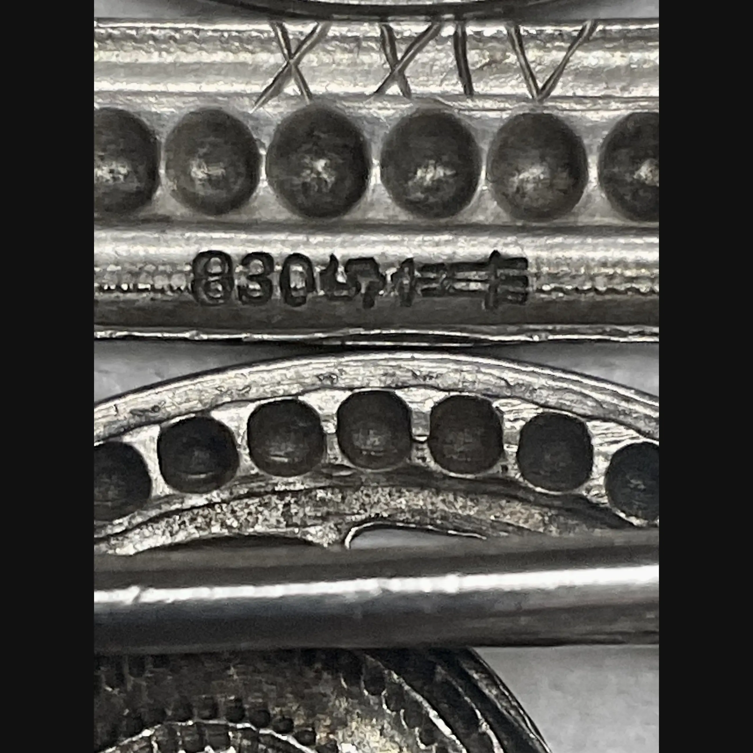 norwegian arts and crafts dragestil silver belt buckle