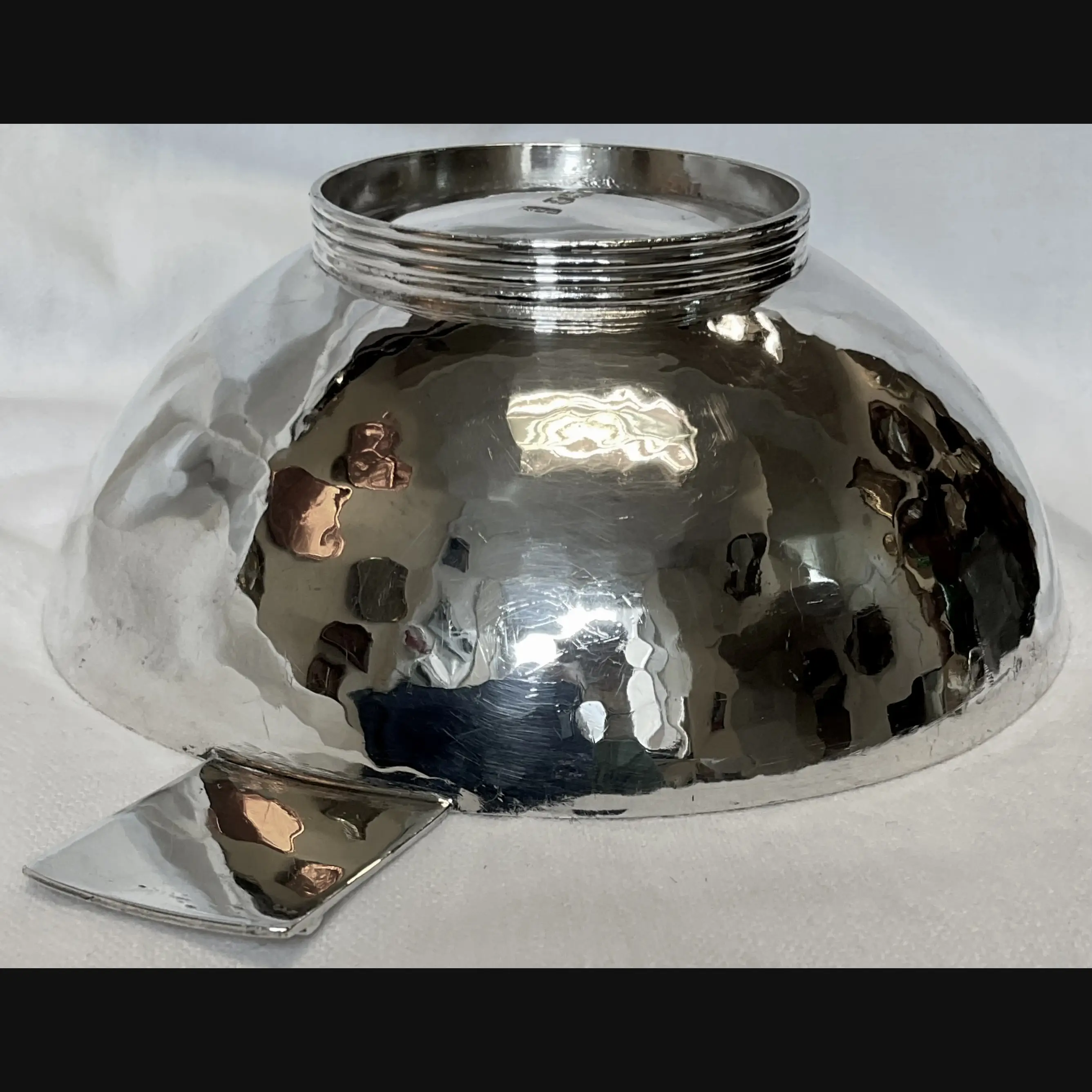 joyce rosemary himsworth modernist arts and crafts silver quaich drinking cup c1941