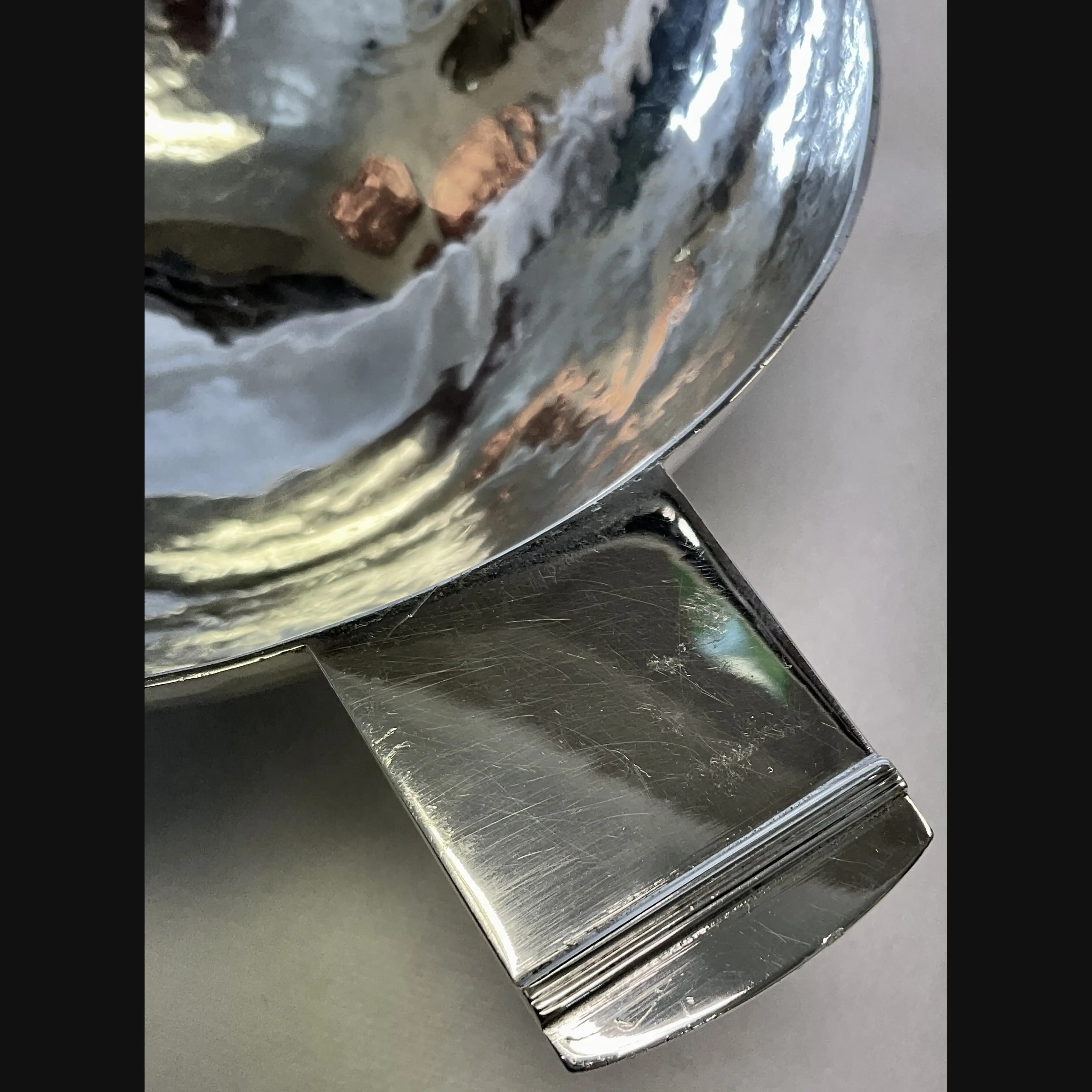 joyce rosemary himsworth modernist arts and crafts silver quaich drinking cup c1941