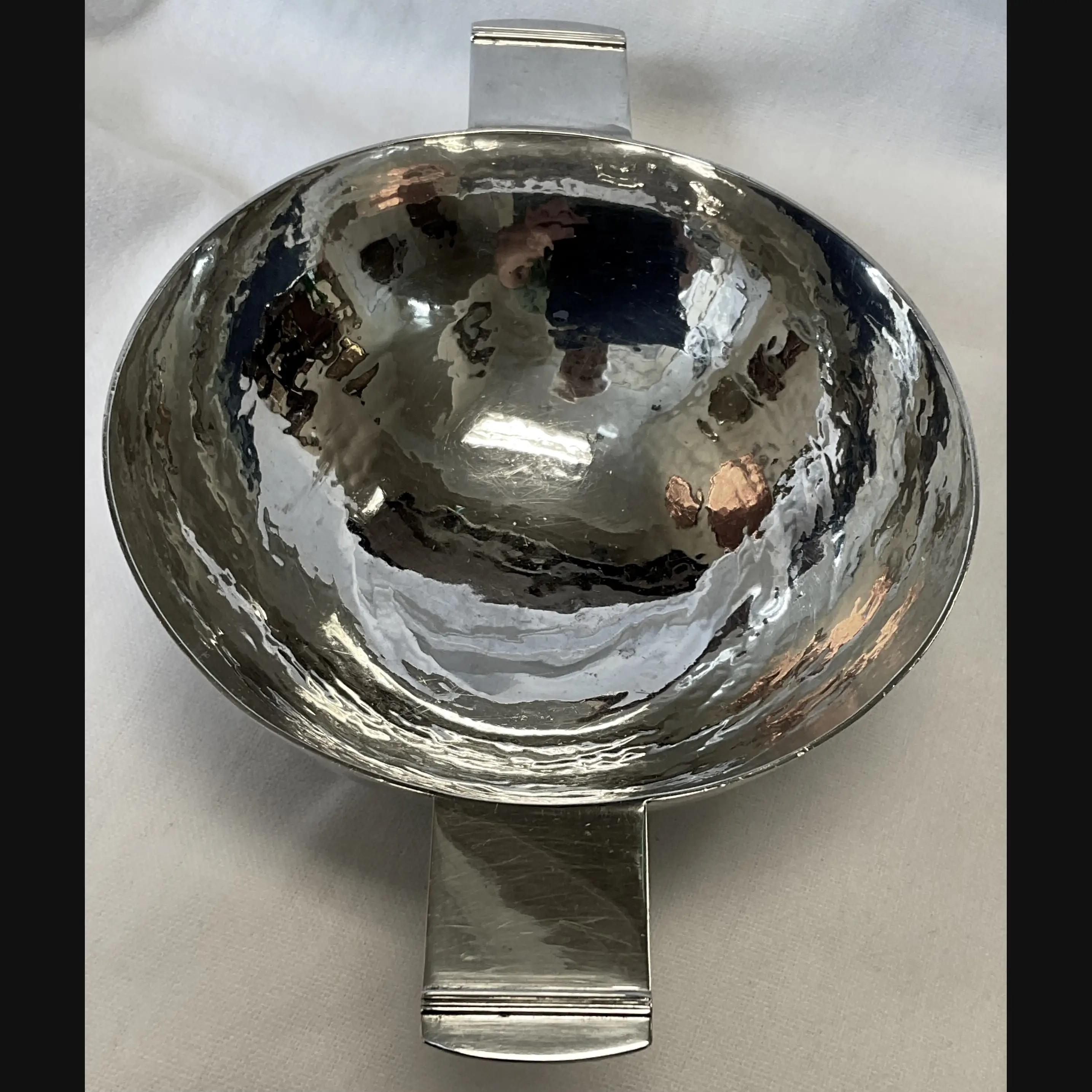 joyce rosemary himsworth modernist arts and crafts silver quaich drinking cup c1941
