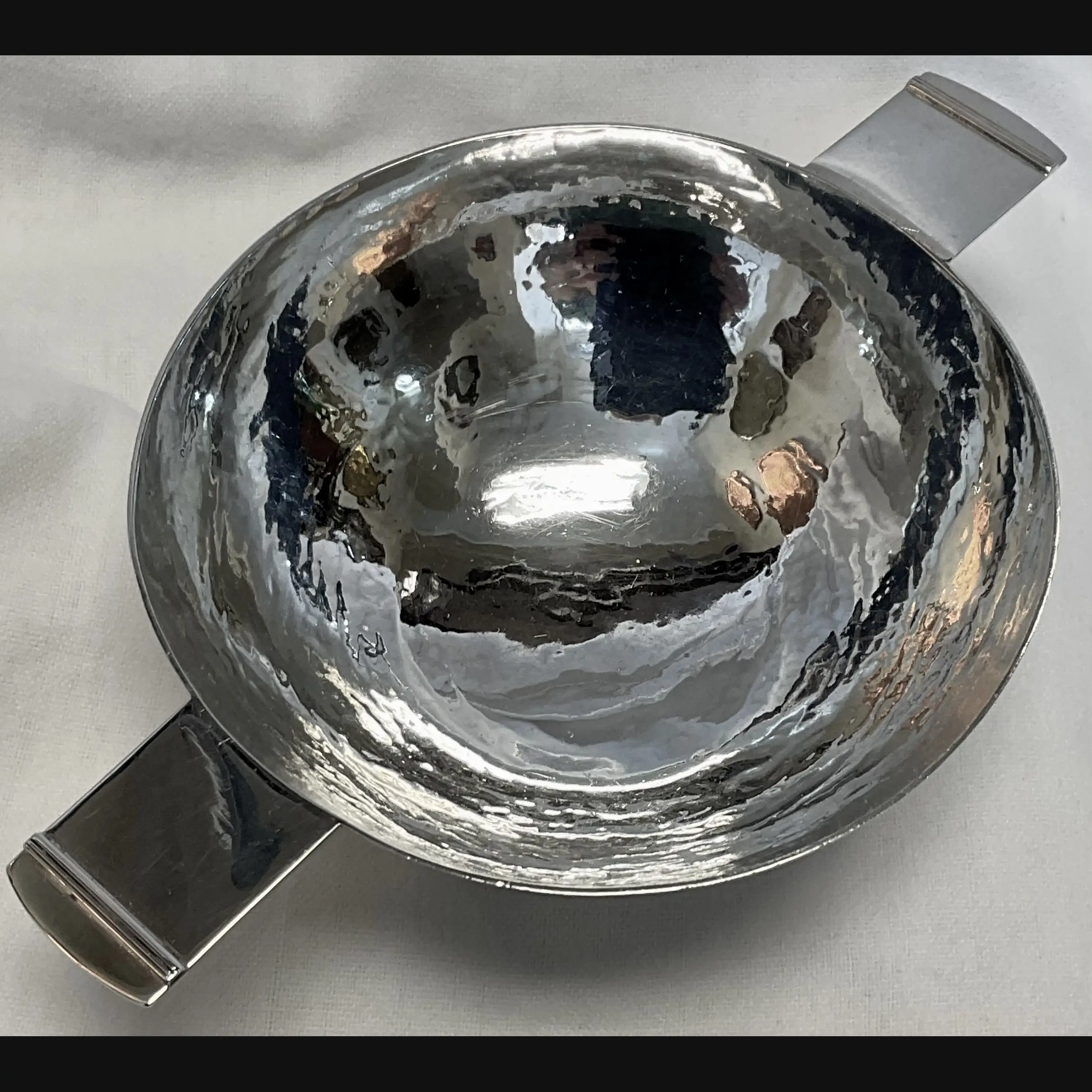 joyce rosemary himsworth modernist arts and crafts silver quaich drinking cup c1941
