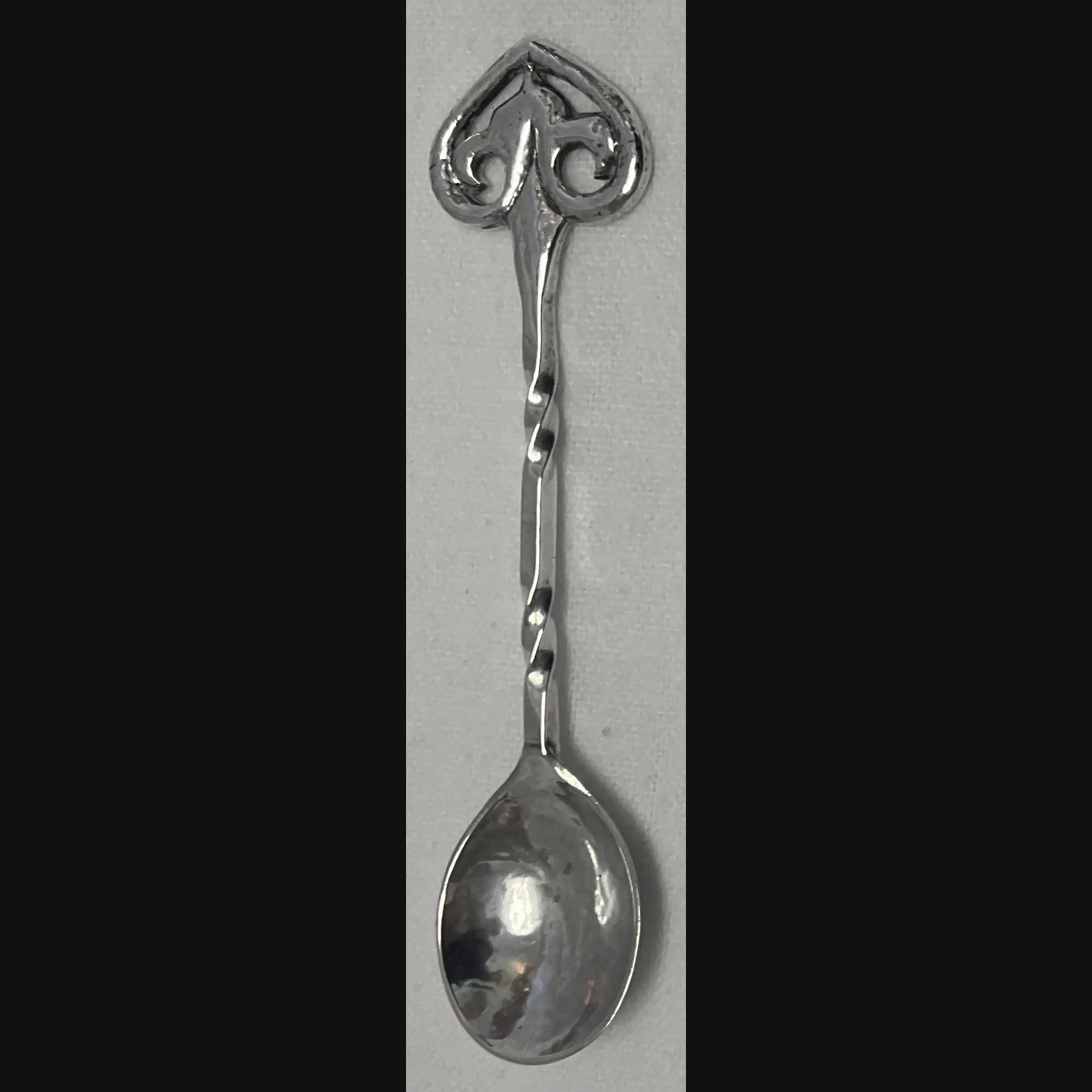 keswick school of industrial art ksia arts and crafts celtic topped silver spoon