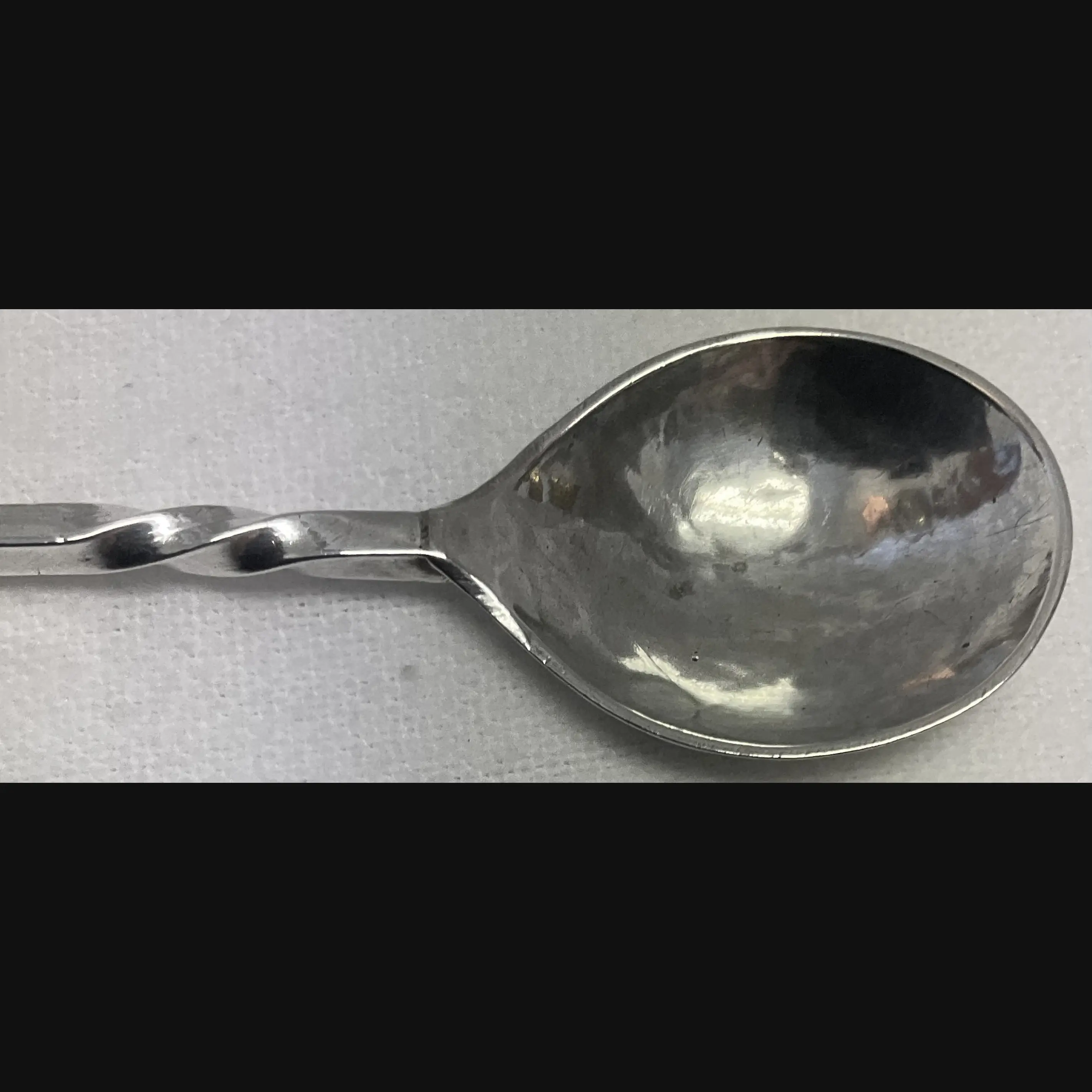 keswick school of industrial art ksia arts and crafts celtic topped silver spoon