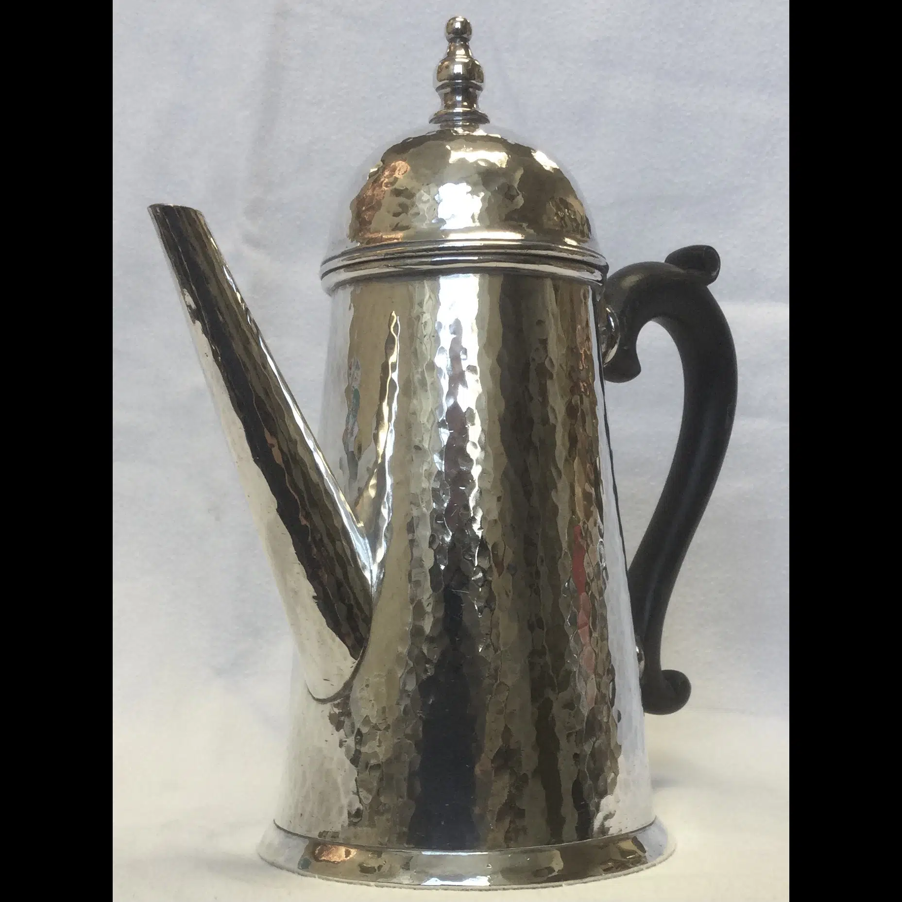 keswick school of industrial arts silver plated coffee pot