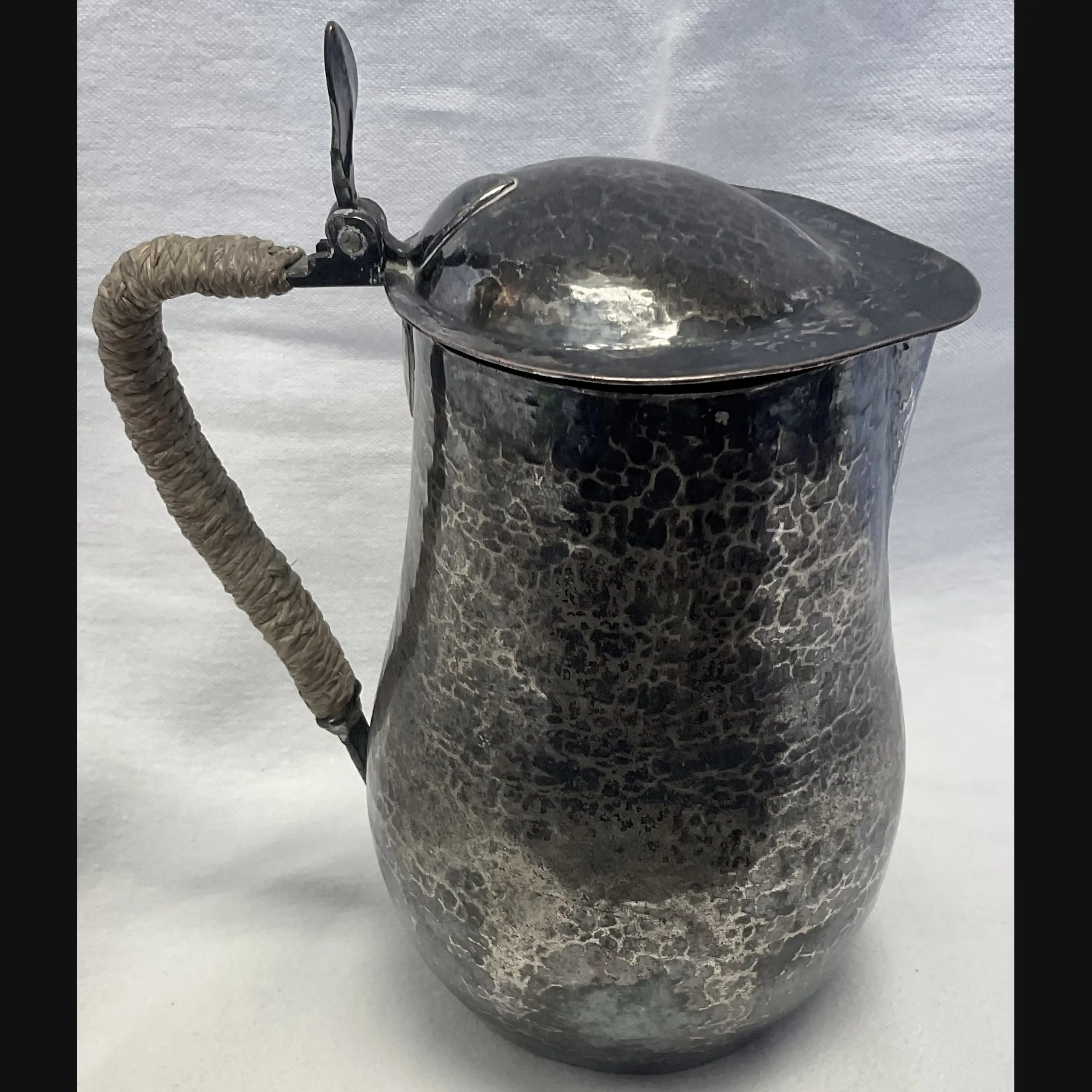 keswick school of industrial art ksia arts and crafts silver plated water jug