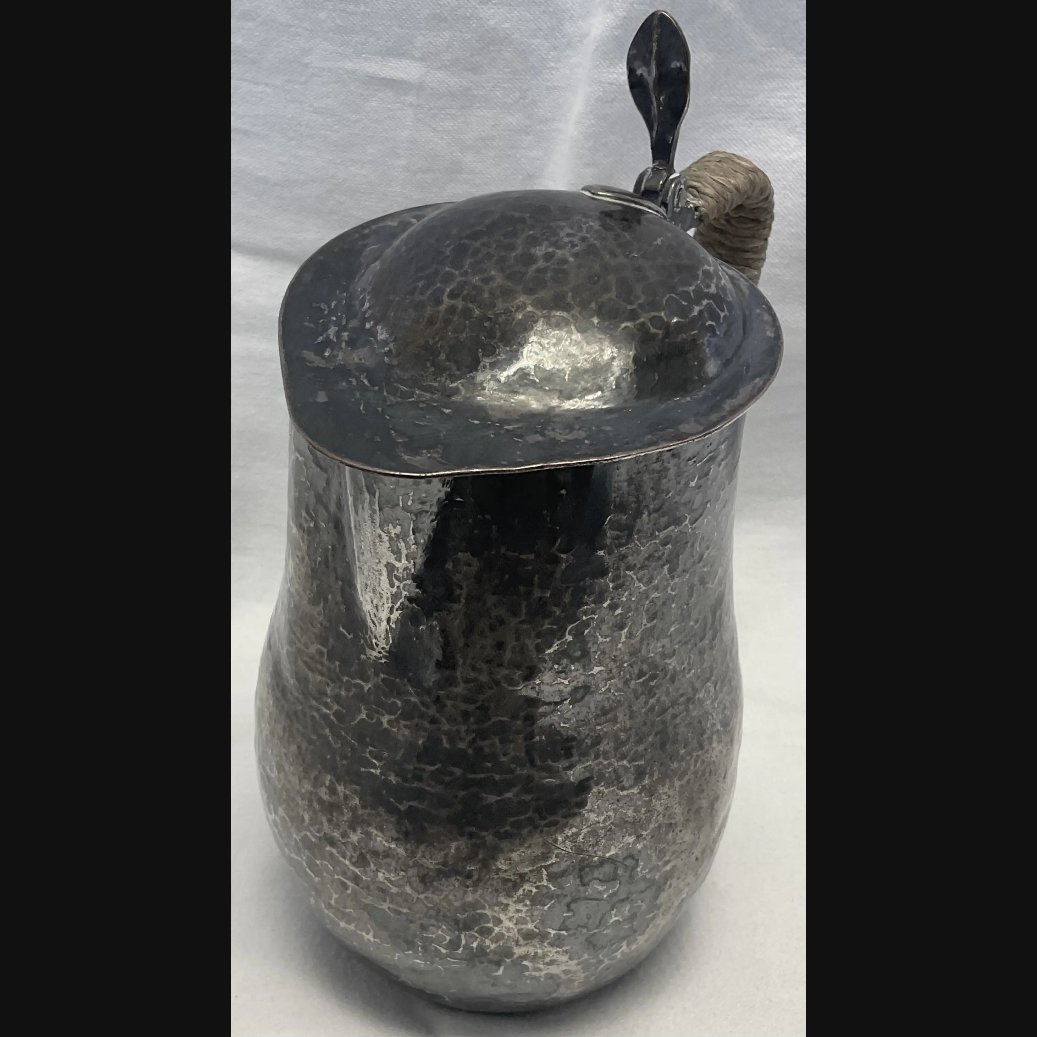 keswick school of industrial art ksia arts and crafts silver plated water jug