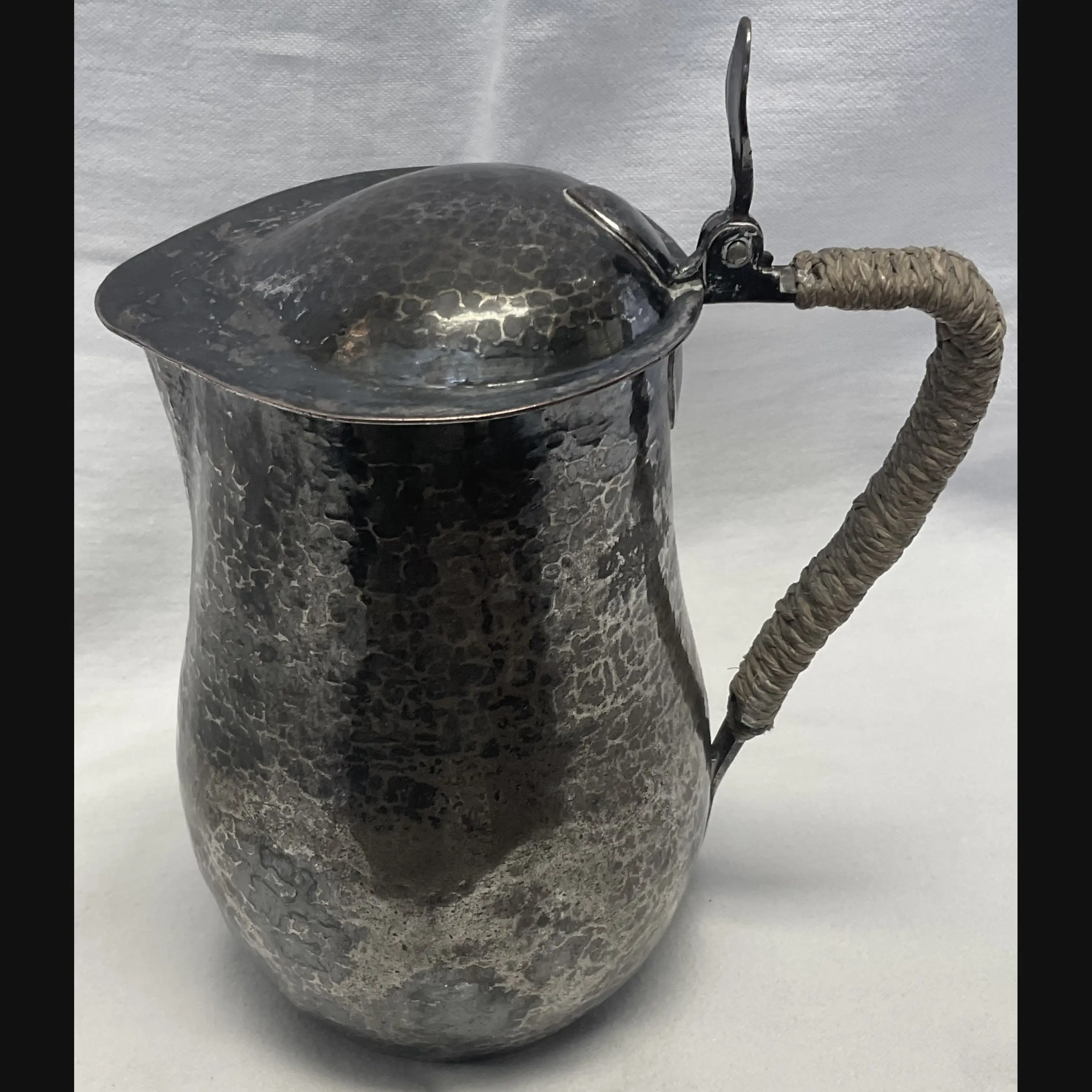 keswick school of industrial art ksia arts and crafts silver plated water jug