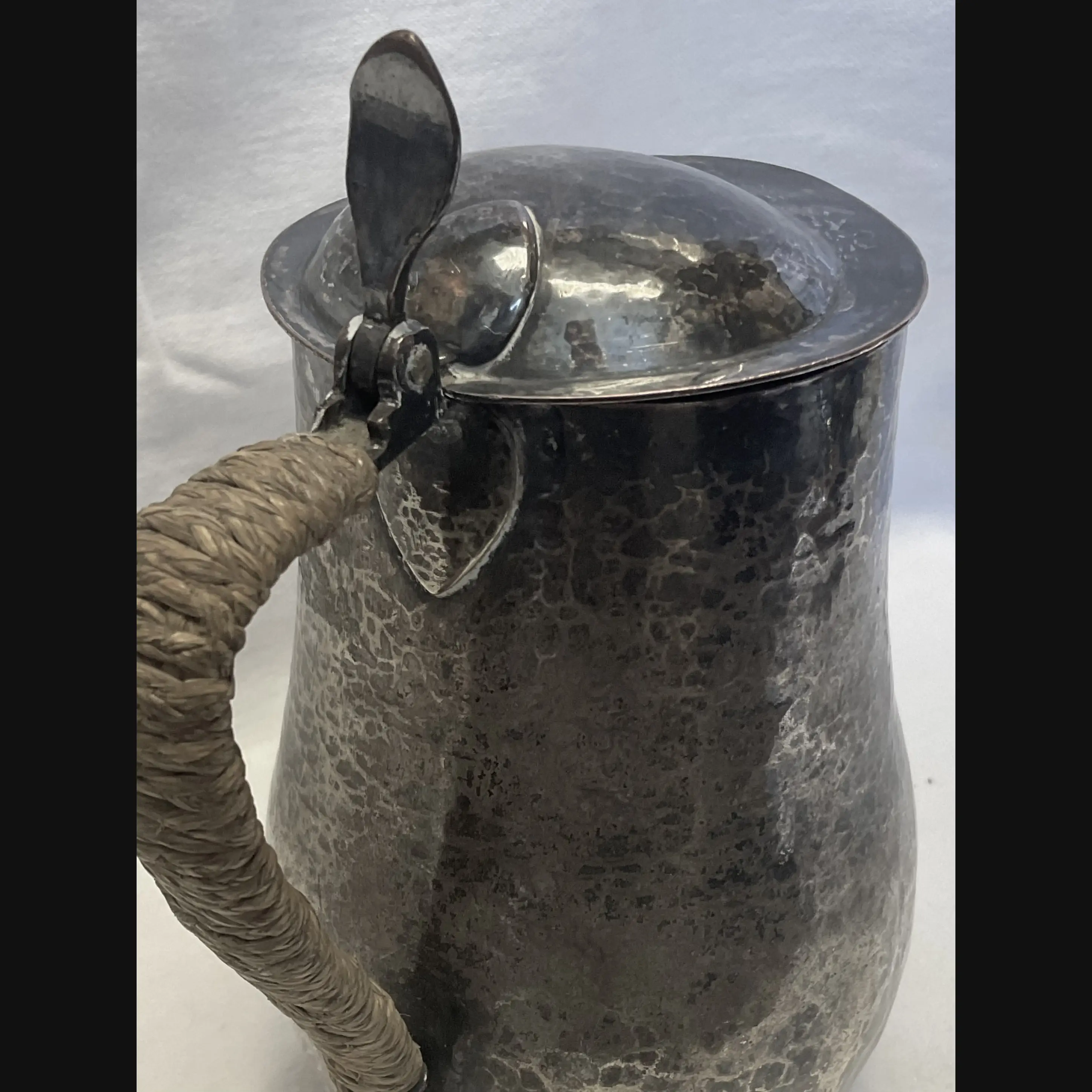 keswick school of industrial art ksia arts and crafts silver plated water jug