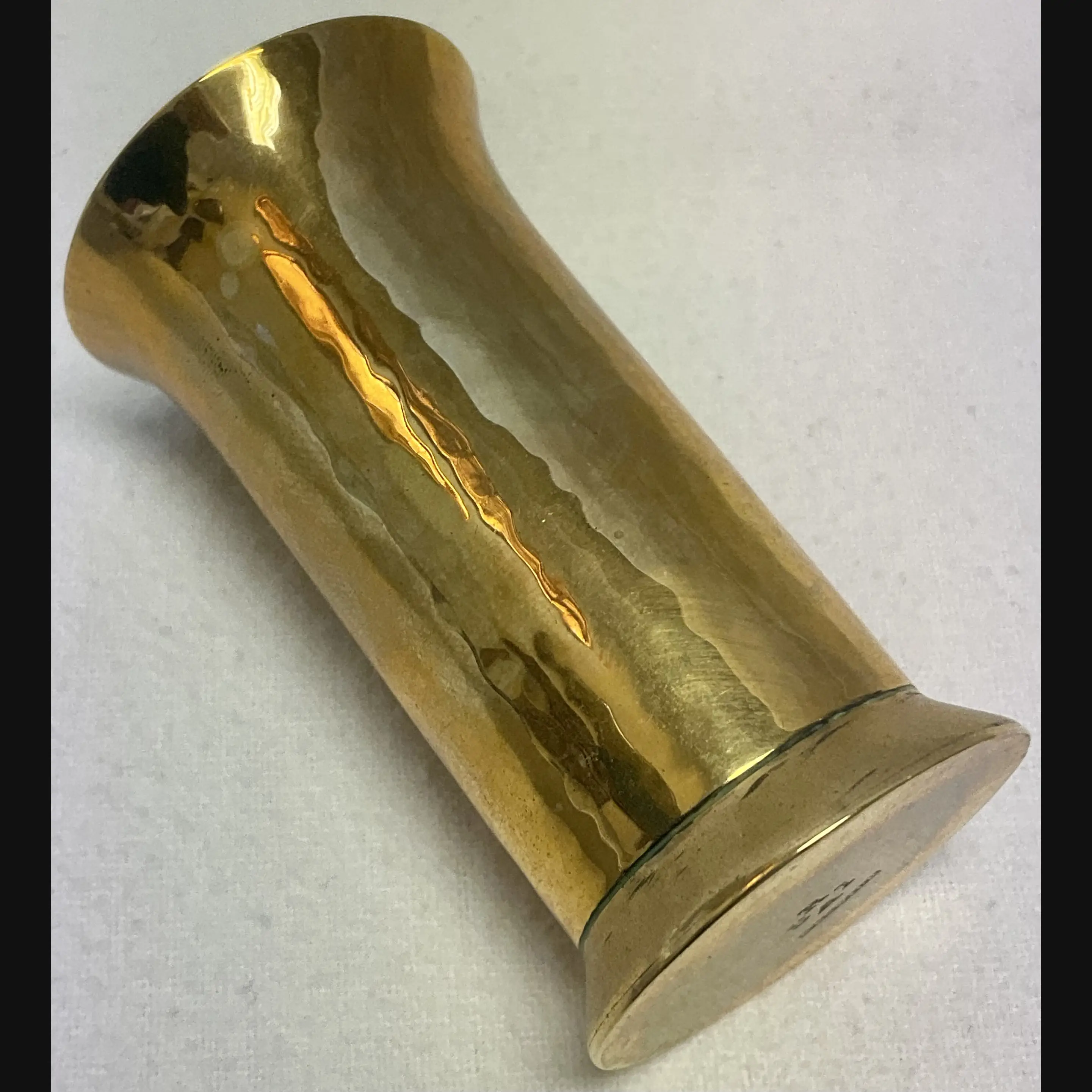keswick school of industrial art ksia arts and crafts gilding metal match holder vase